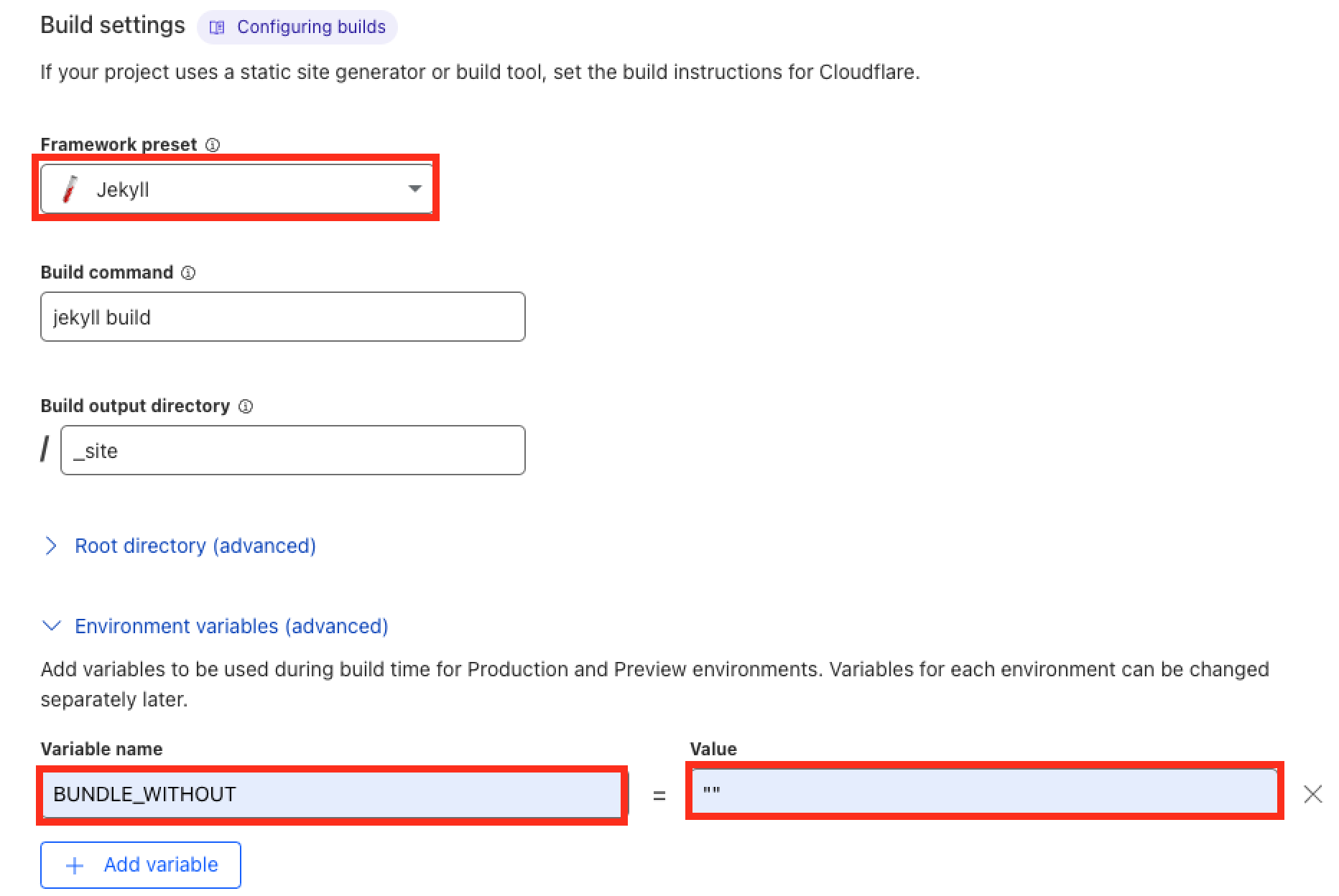CF connect to git
